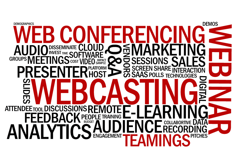 Webcast Webinar Web Conferencing